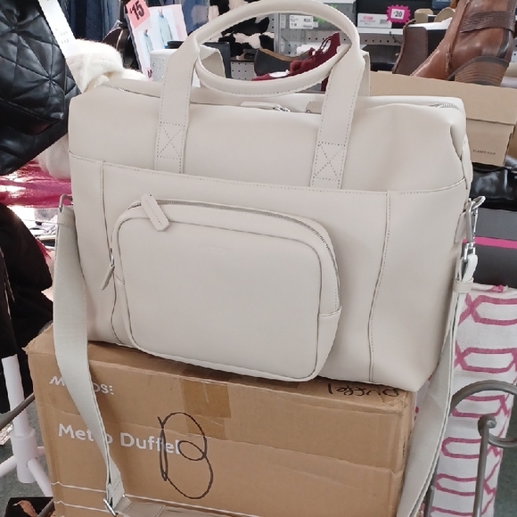 Monos Handbags - Monos Metro Duffel Vegan Leather New